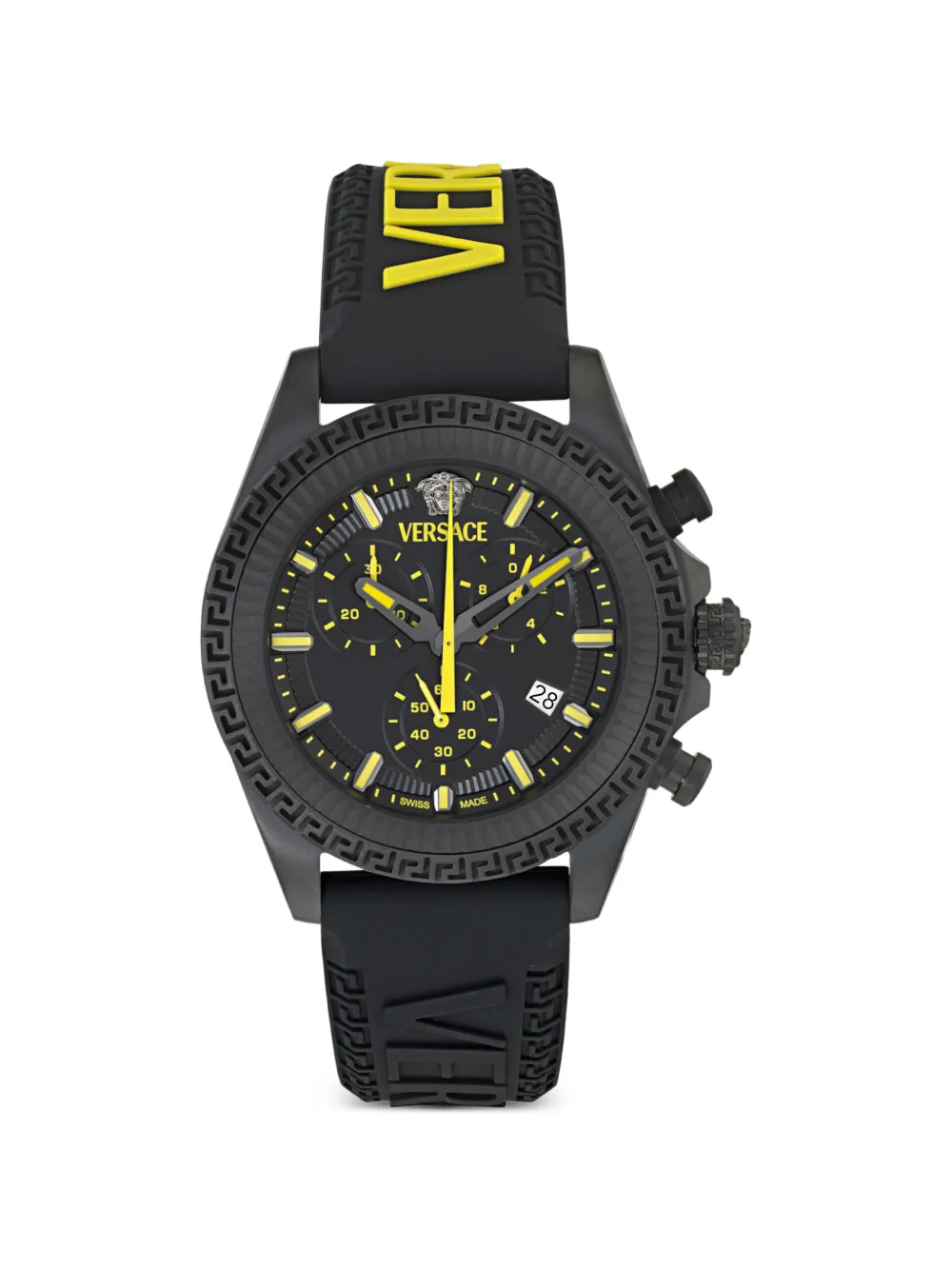 Versace Orologio Fornax Greca 43mm - Nero