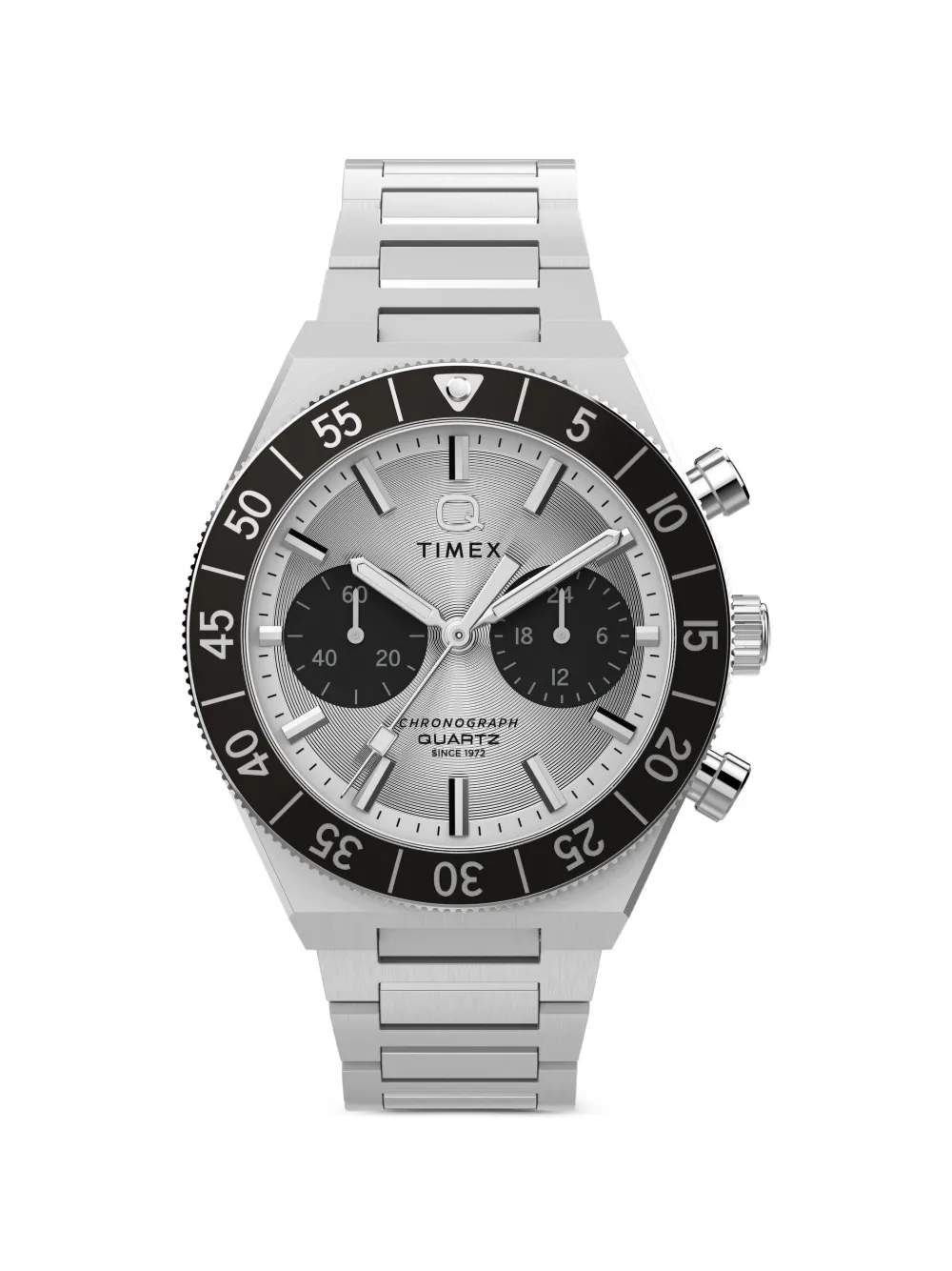 TIMEX Orologio Q Timex Continental Chronograph 40mm - Argento