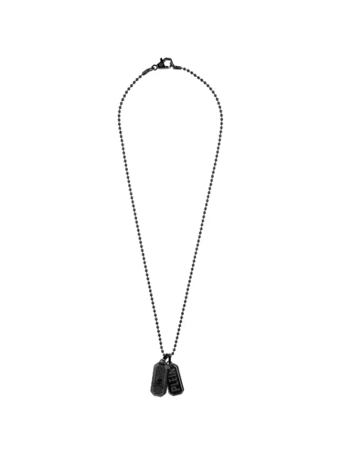 Philipp Plein Double Tag necklace