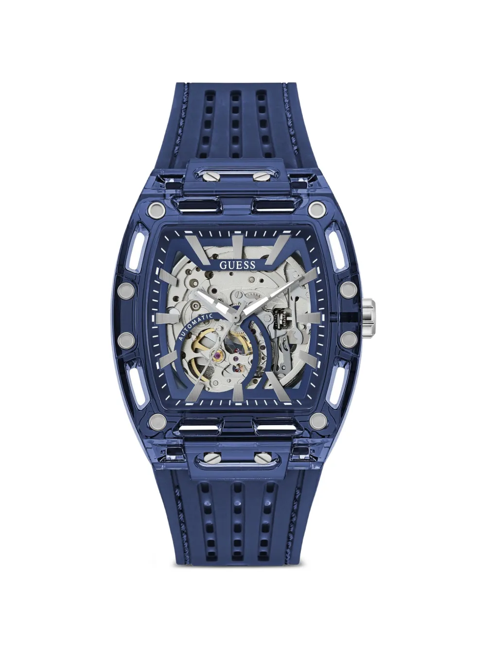 GUESS USA Orologio Phoenix scheletrato 41,5mm - Blu