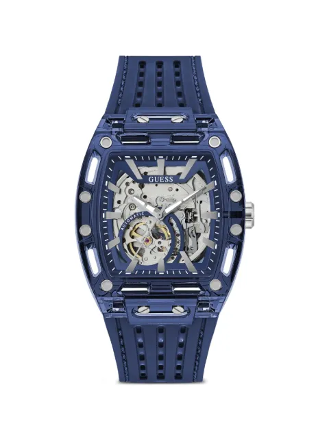 GUESS USA Phoenix skeleton 41.5mm watch