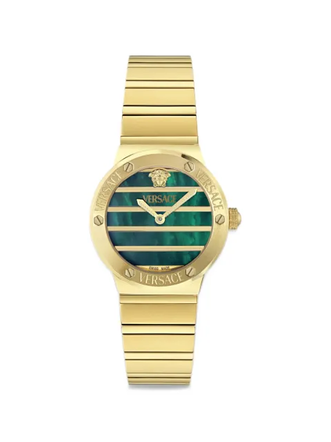 Versace Greca logo pearl 38mm watch
