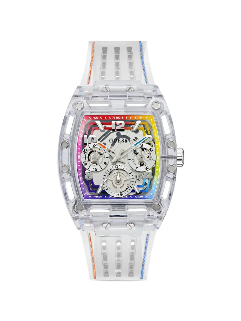 GUESS USA Phoenix 41.5mm - Argento
