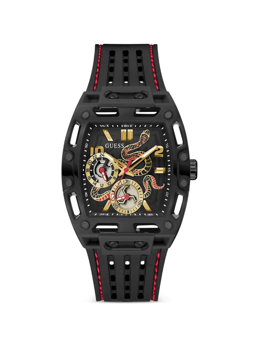 GUESS USA Phoenix 41.5mm watch - Nero