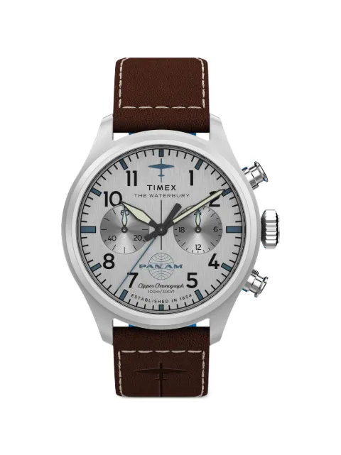 TIMEX x Pan Am Waterbury Ace 41mm watch