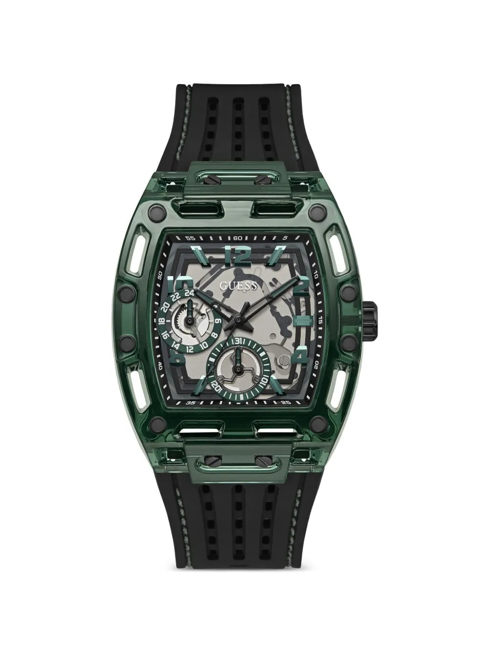GUESS USA Gt Phoenix 42mm watch - Argento