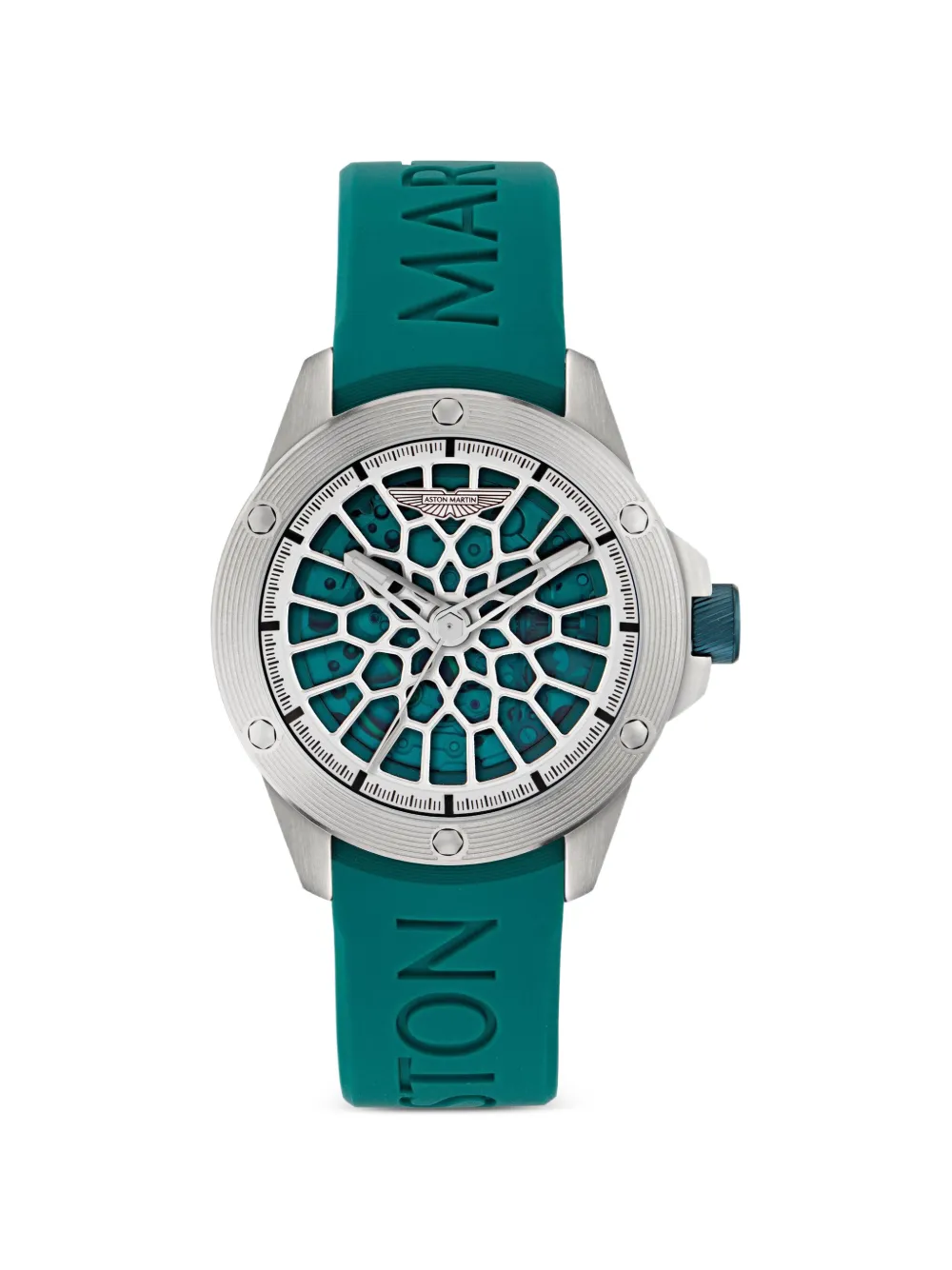 Aston Martin Rim skeleton-dial 41mm - Argento