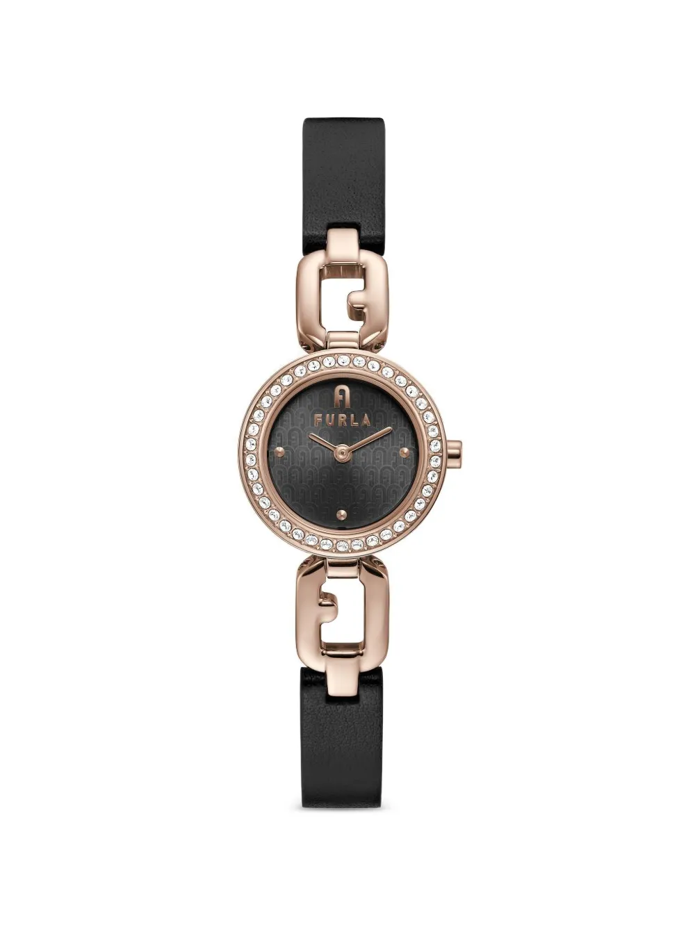 Furla Orologio Arco Chain 28mm - Nero