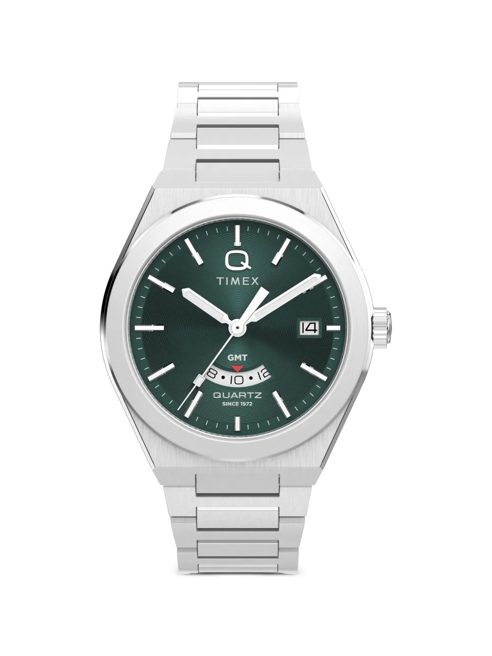 TIMEX Orologio Q Continental GMT 39mm - Verde