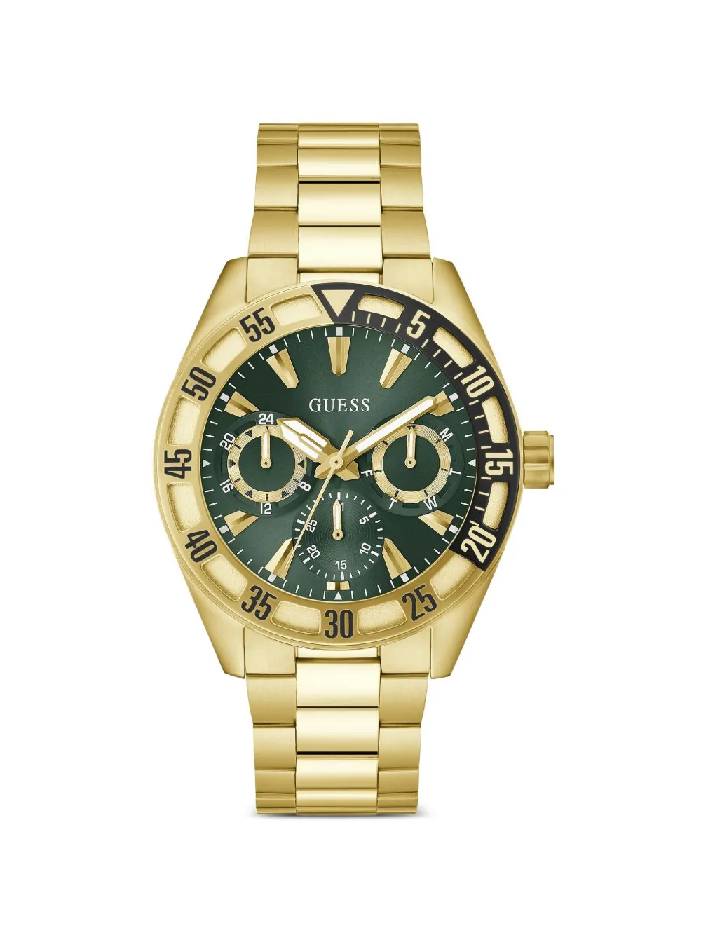 GUESS USA Orologio Letterman 44mm - Verde