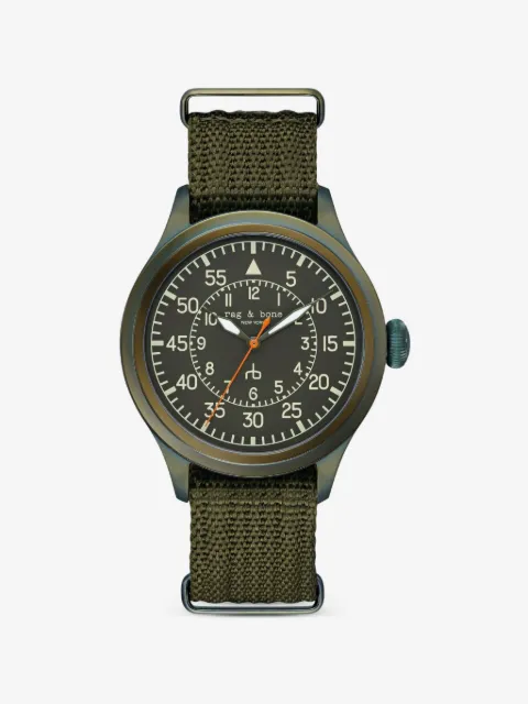 rag & bone Archer 42mm watch
