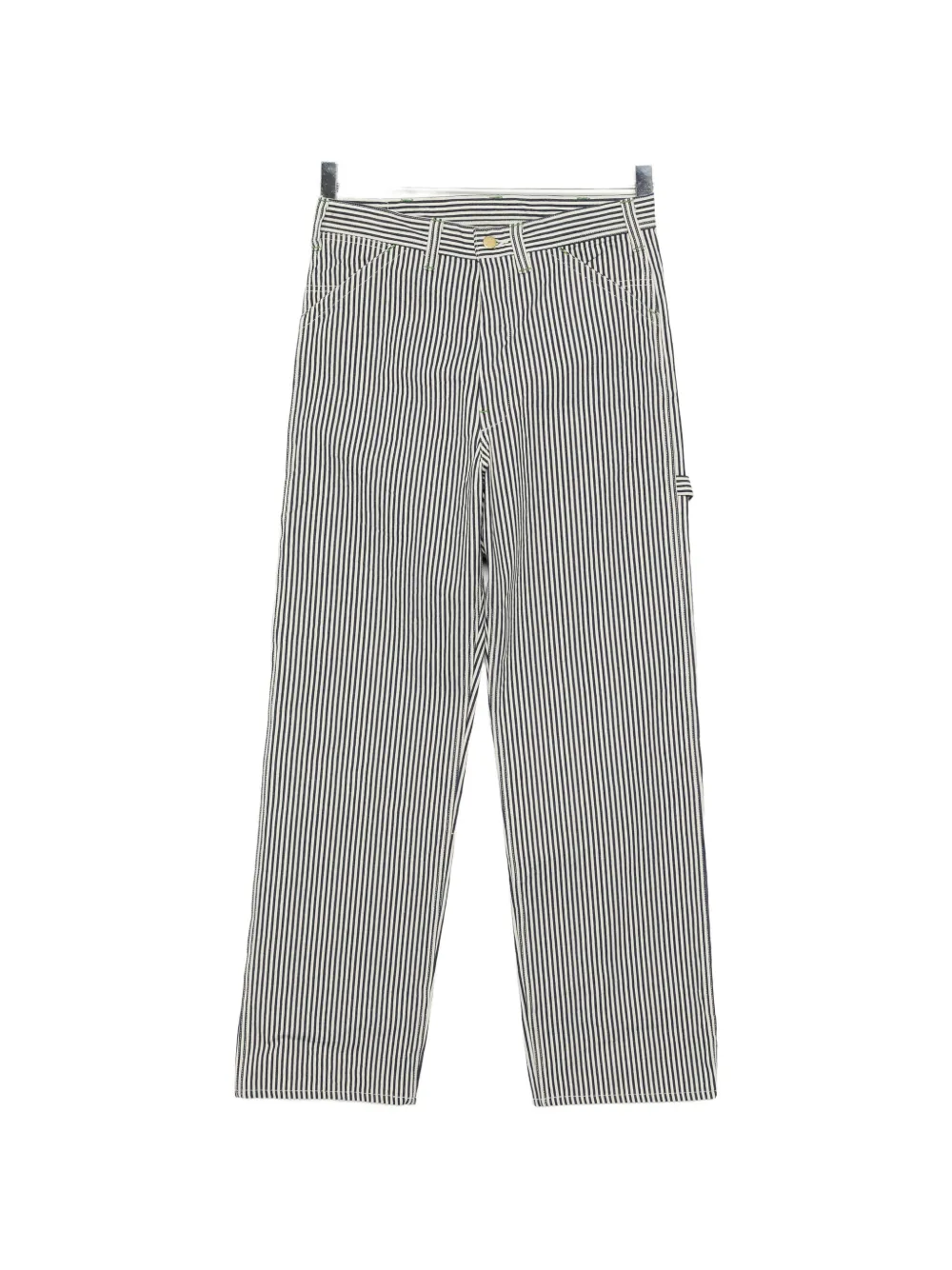 Sugar Cane Jeans striped jeans - Blau