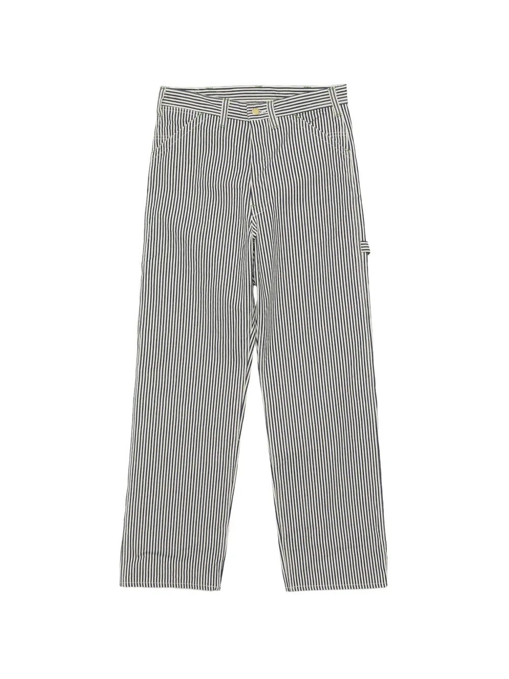 Sugar Cane Jeans striped jeans - Blau