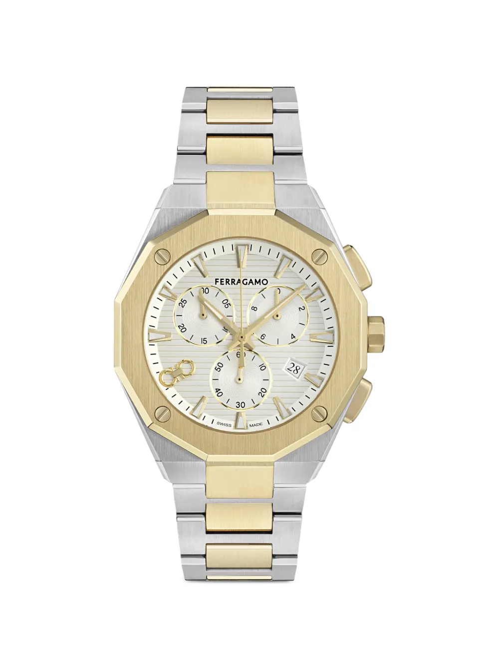 Ferragamo Orologio Edge Chrono 42mm - Toni neutri