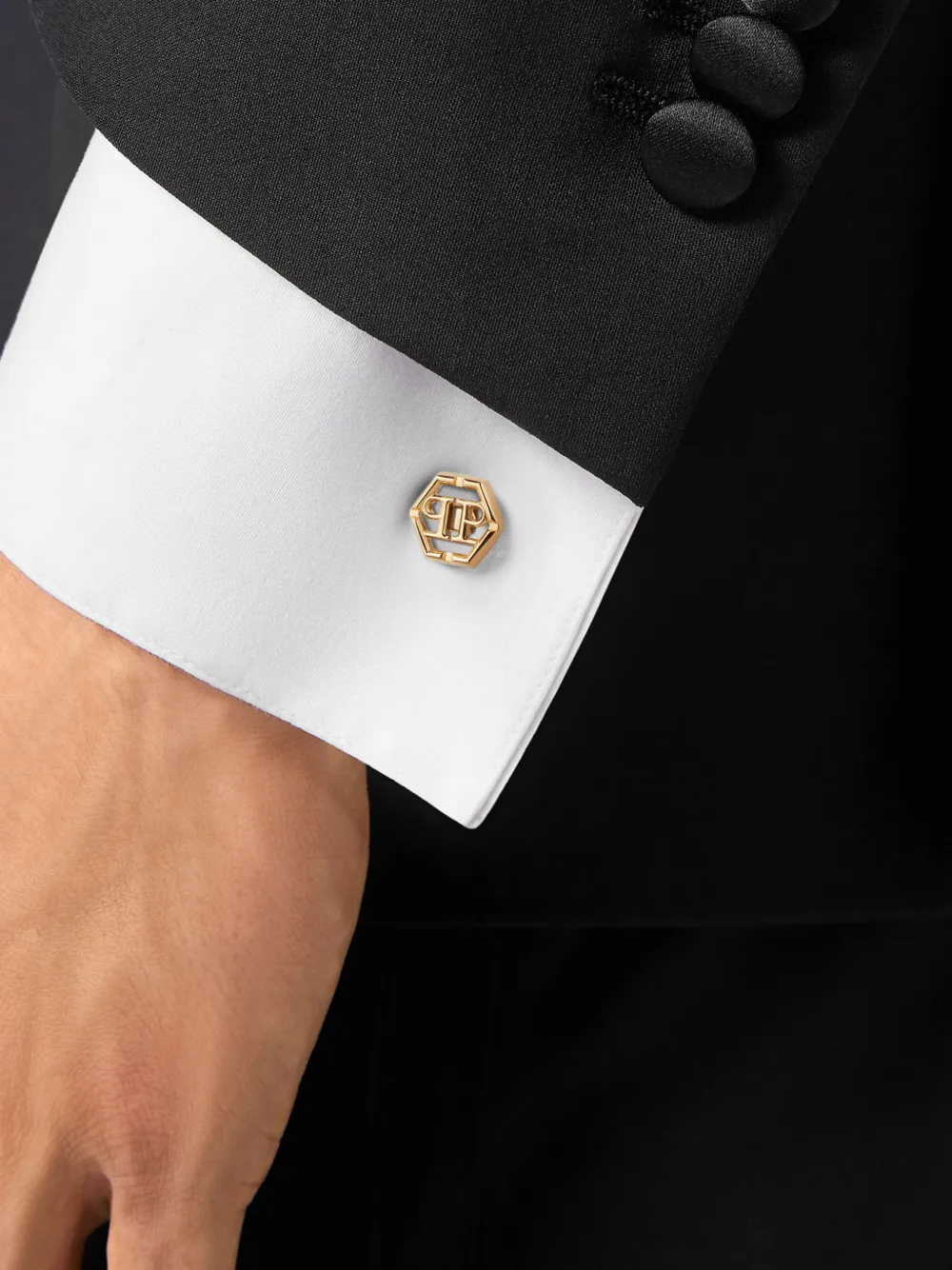 Philipp Plein Icon manchetten Goud
