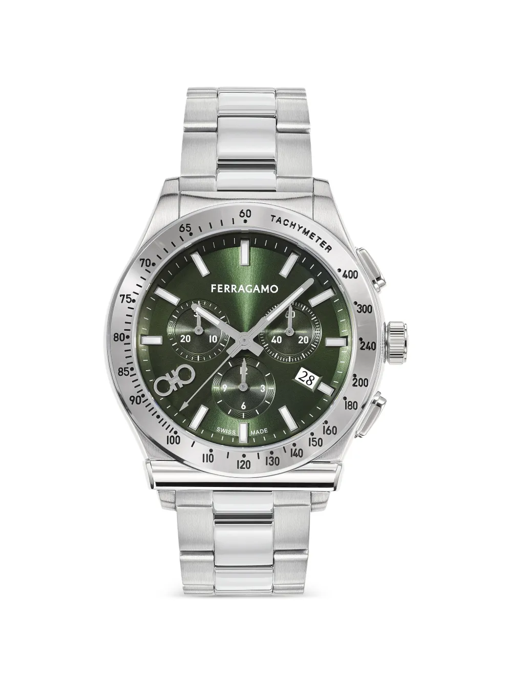 Ferragamo Orologio KZ-1927 Chrono 42mm - Verde