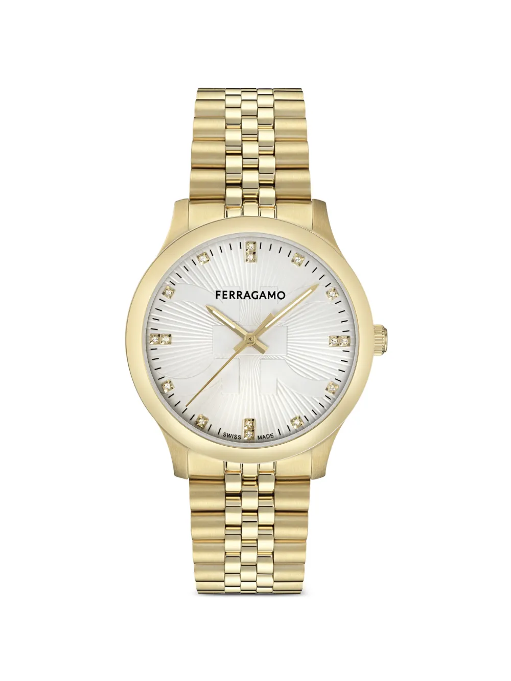 Ferragamo Orologio Duo 40mm - Bianco