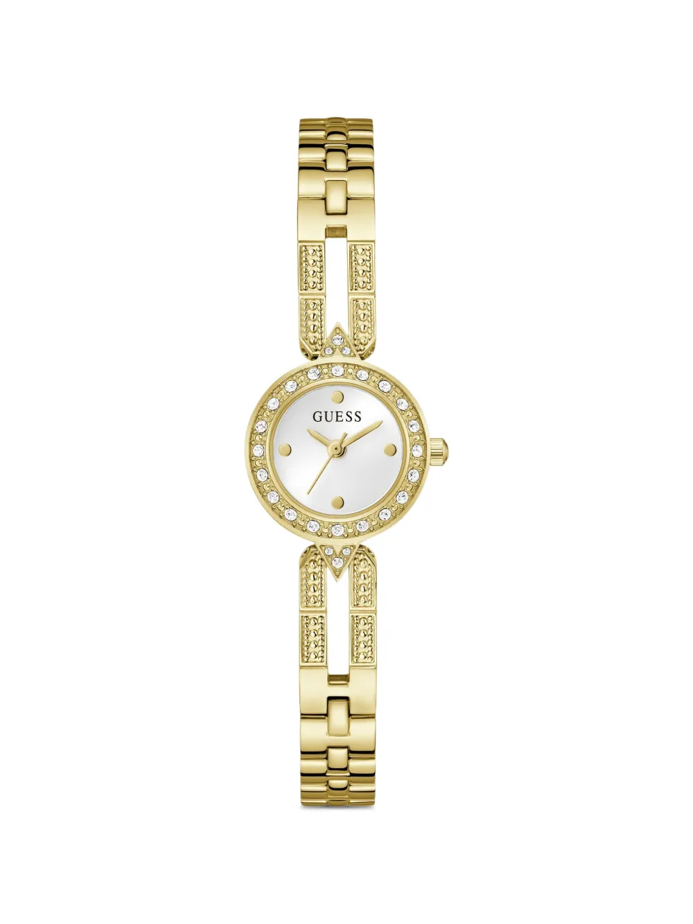 GUESS USA Orologio con decorazione 23mm - Bianco