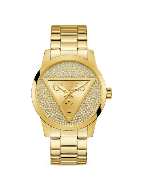 GUESS USA crystal-embellished 44mm watch