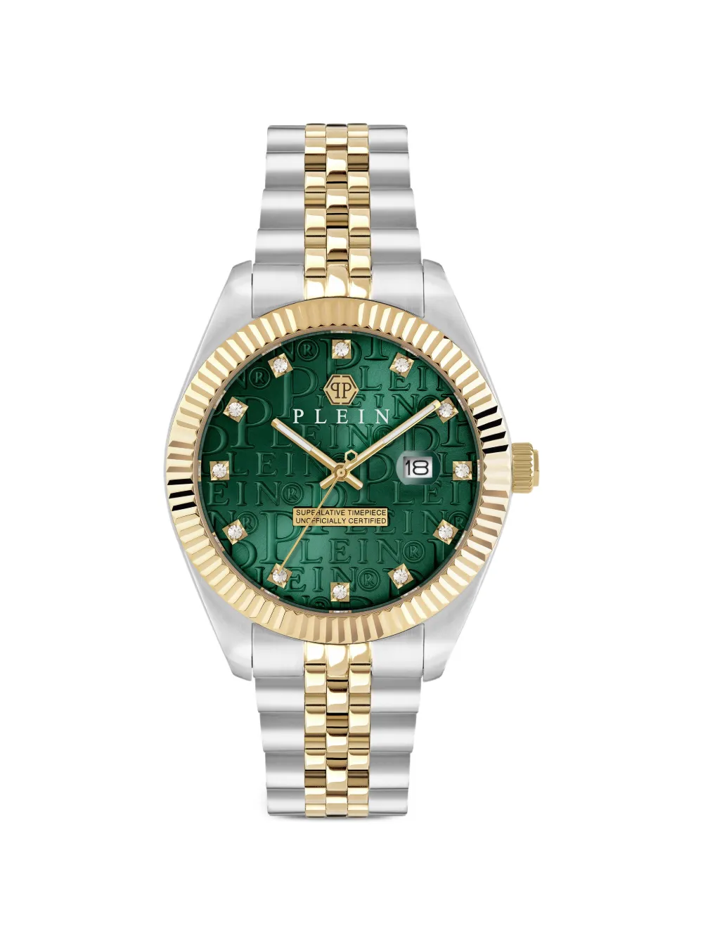 Philipp Plein Date Superlative Gent 41mm watch - Verde