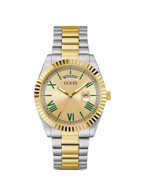 GUESS USA logo-detail 42mm watch