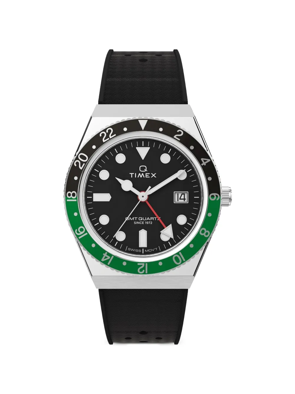TIMEX Orologio Q Timex® GMT 38mm - Nero