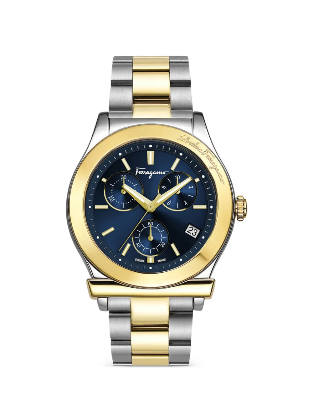 Ferragamo Chrono 42mm 1898 - Blu