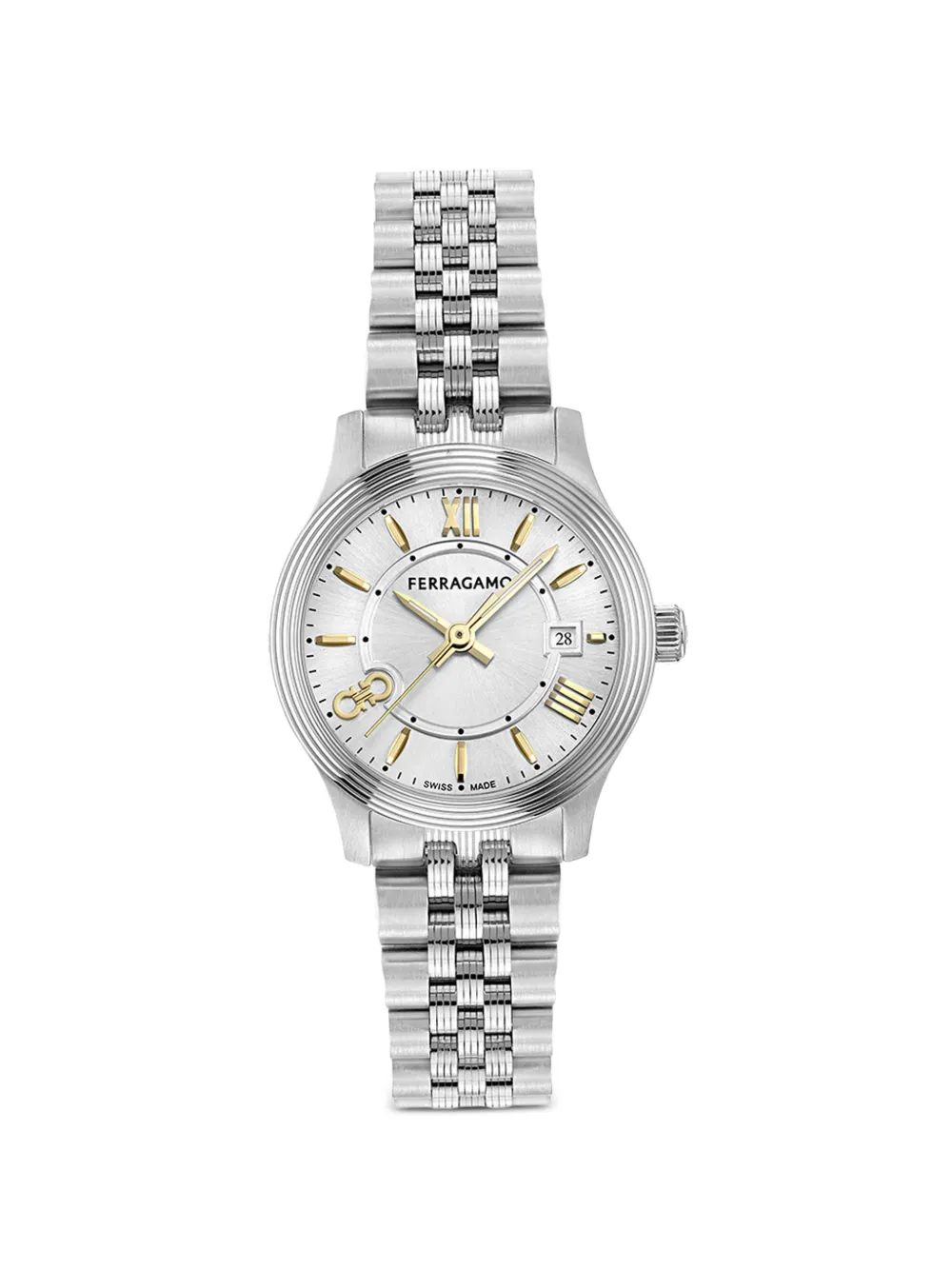 Ferragamo Duo 28mm - Argento