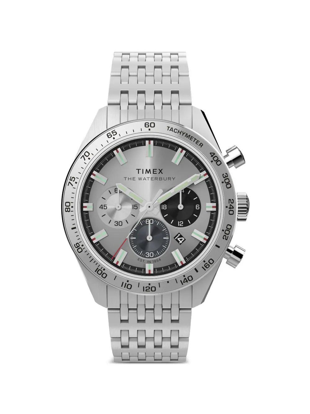 TIMEX Orologio Waterbury Traditional Chronograph 41mm - Argento