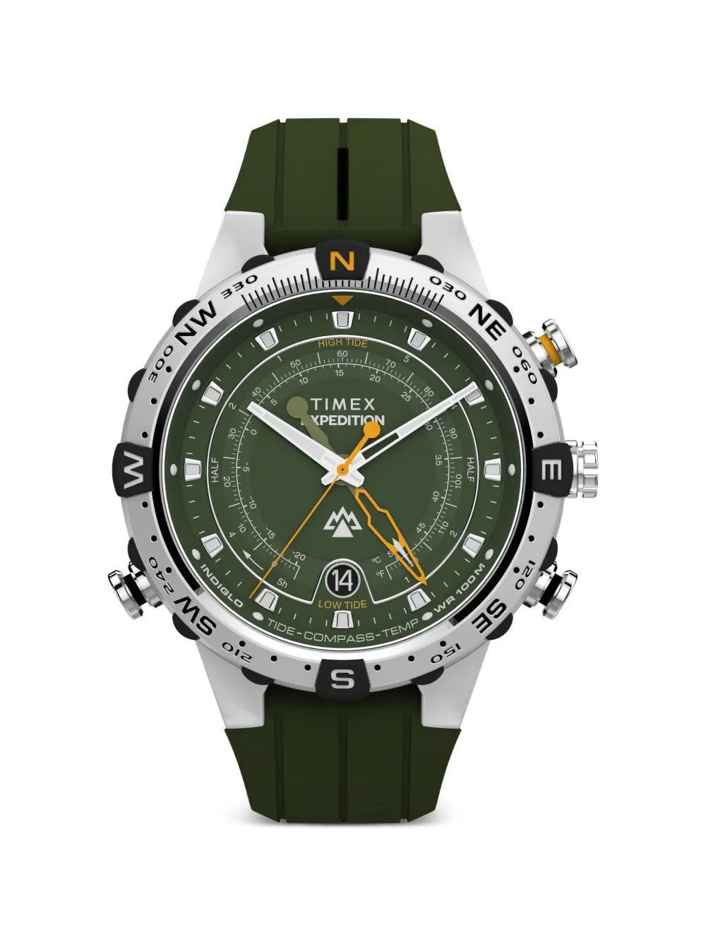 TIMEX Orologio Expedition Tide-Temp-Compass 45mm - Verde