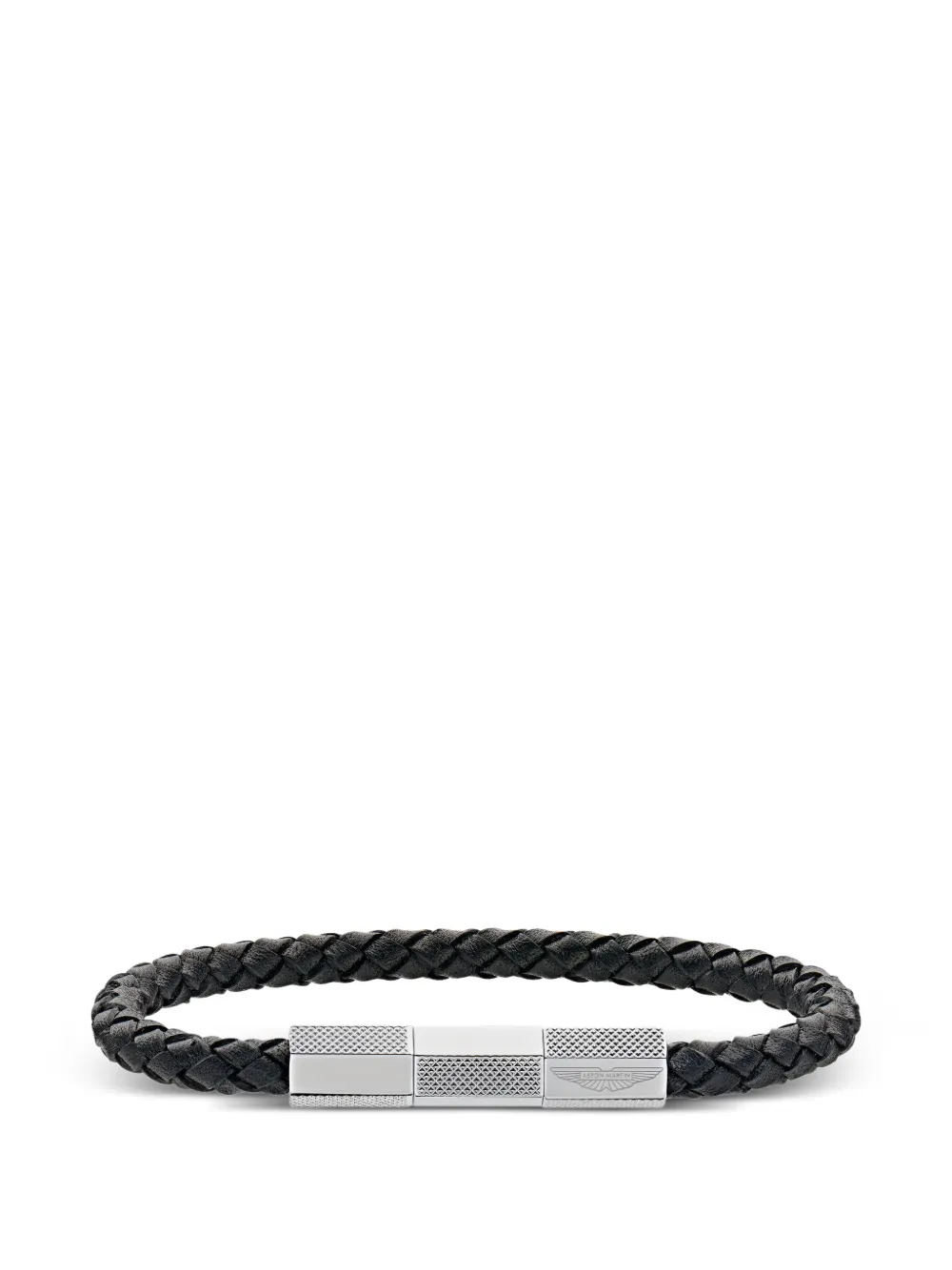 Aston Martin Bracciale TKS Thril intrecciato - Nero