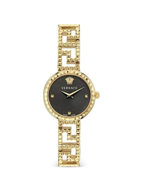 Versace klocka med logotypdetalj 28 mm