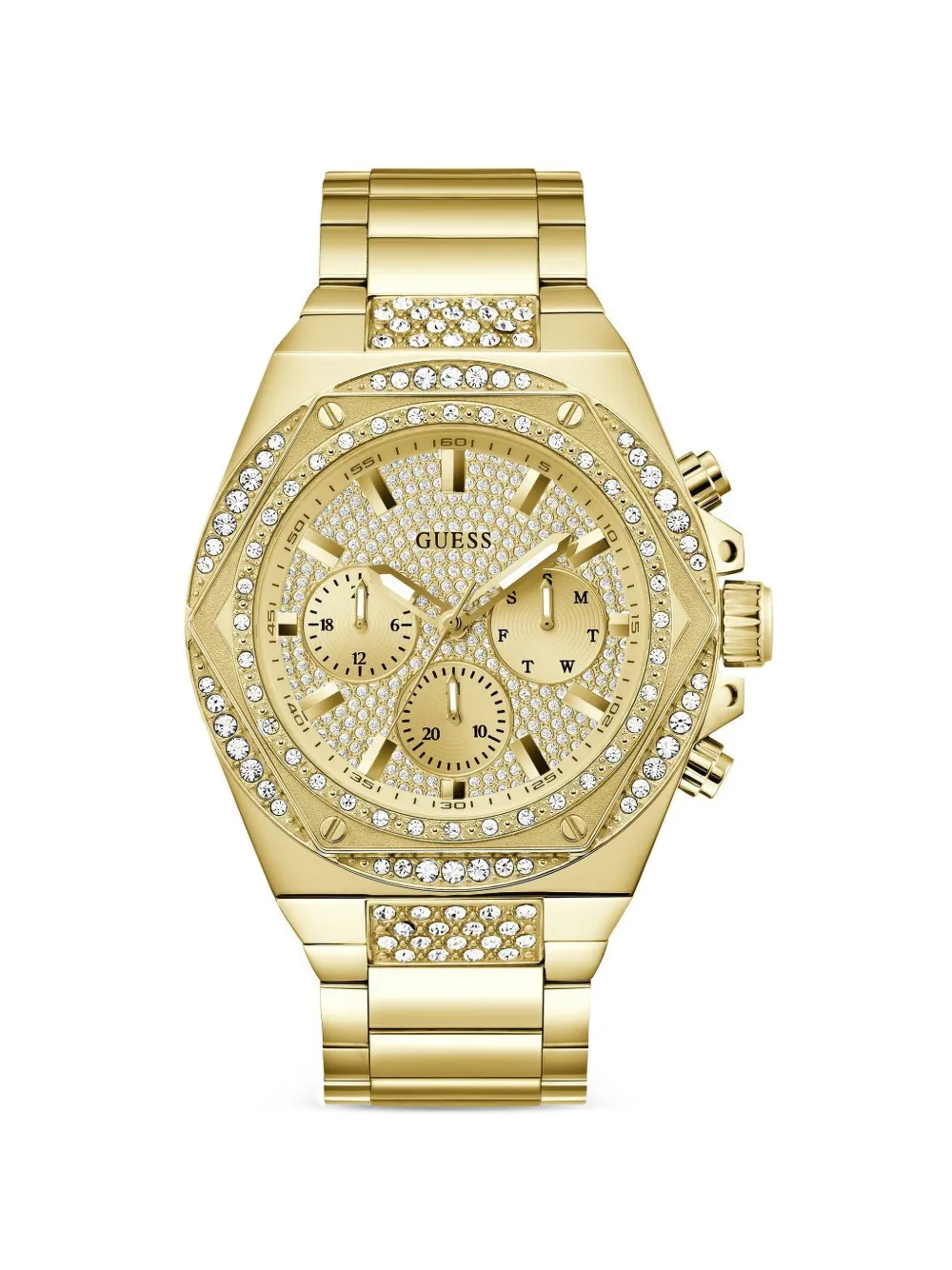 GUESS USA Orologio con cristalli 47mm