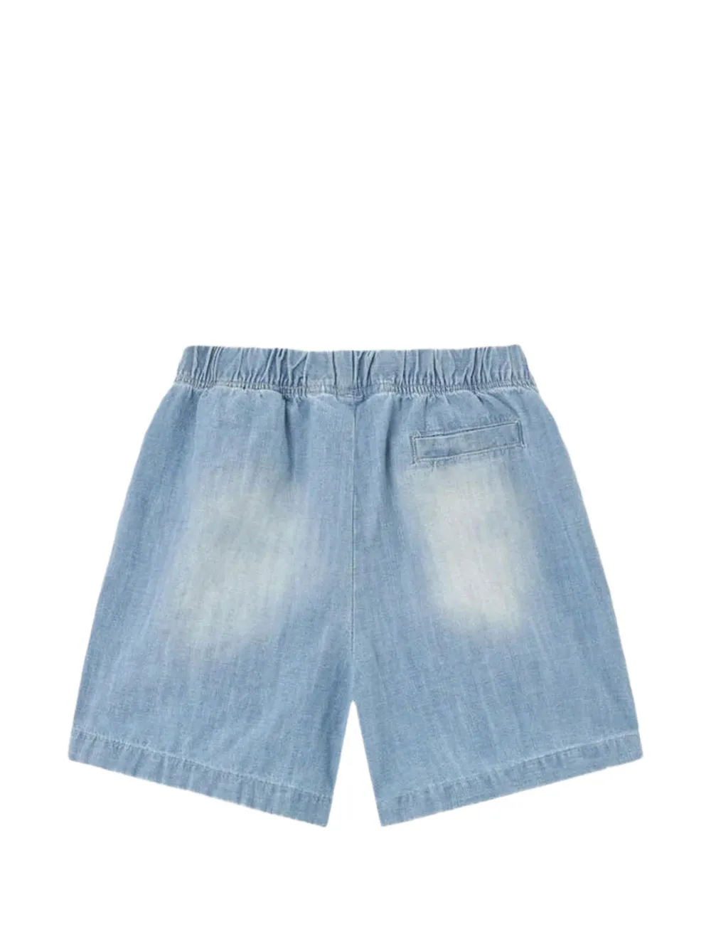 Palm Angels Kids Shorts met beerpatch Blauw