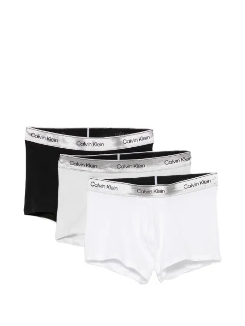 Calvin Klein logo-waistband boxes (set of three)
