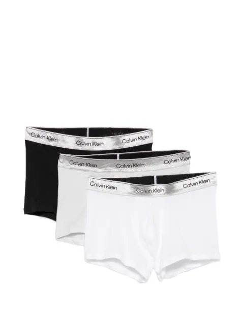 Calvin Klein logo-waistband boxes (set of three)