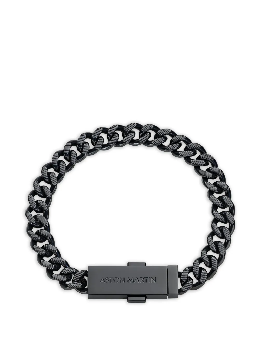 Aston Martin knurled gourmette bracelet