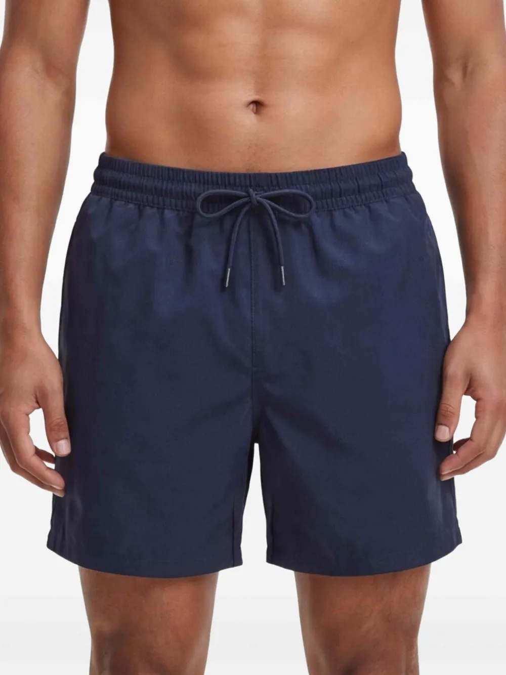 Calvin Klein Zwembroek met trekkoordtaille Blauw