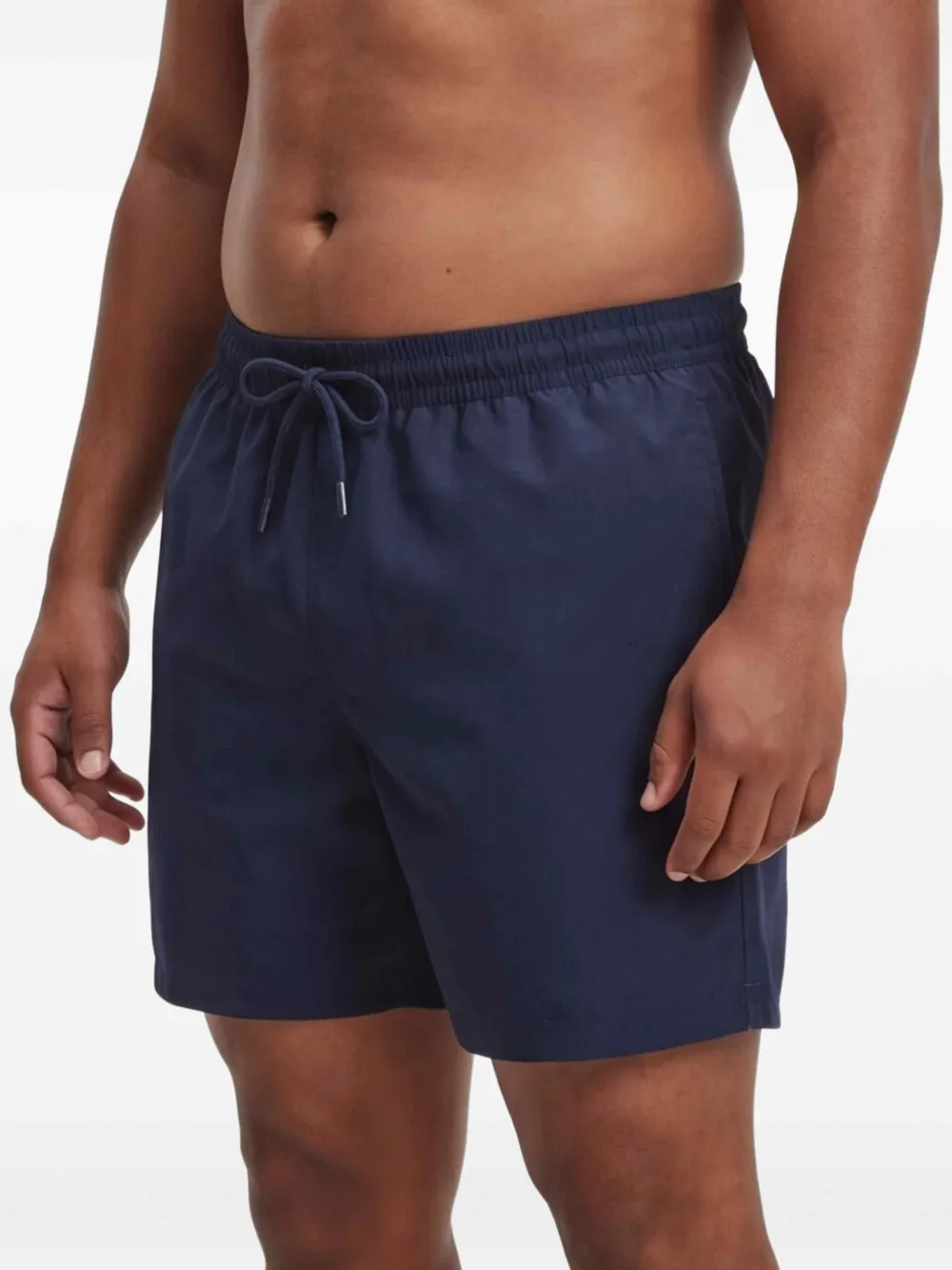 Calvin Klein Zwembroek met trekkoordtaille Blauw