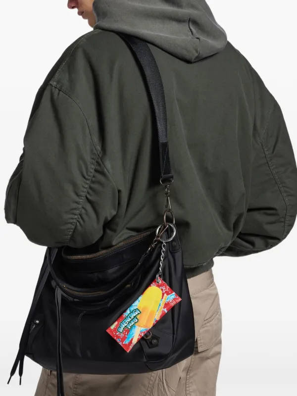 Balenciaga snack-pouch Keyring | Red | FARFETCH