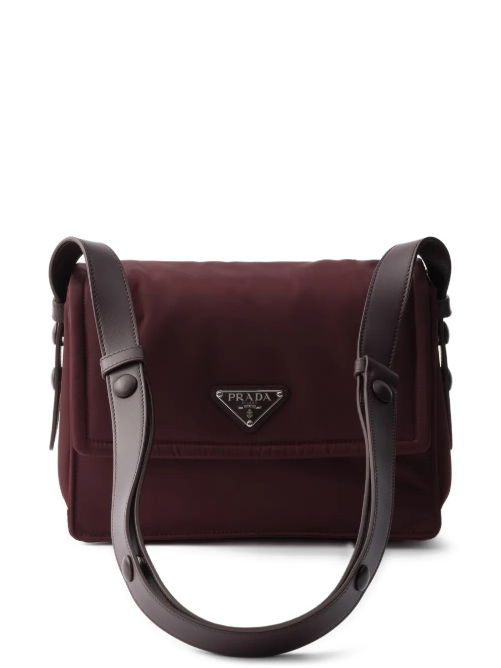 Prada Traveller small padded Re-Nylon shoulder bag - Red