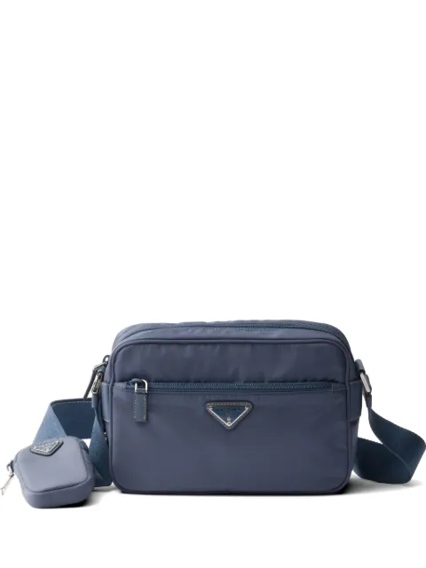 Prada logo-appliqué crossbody bag