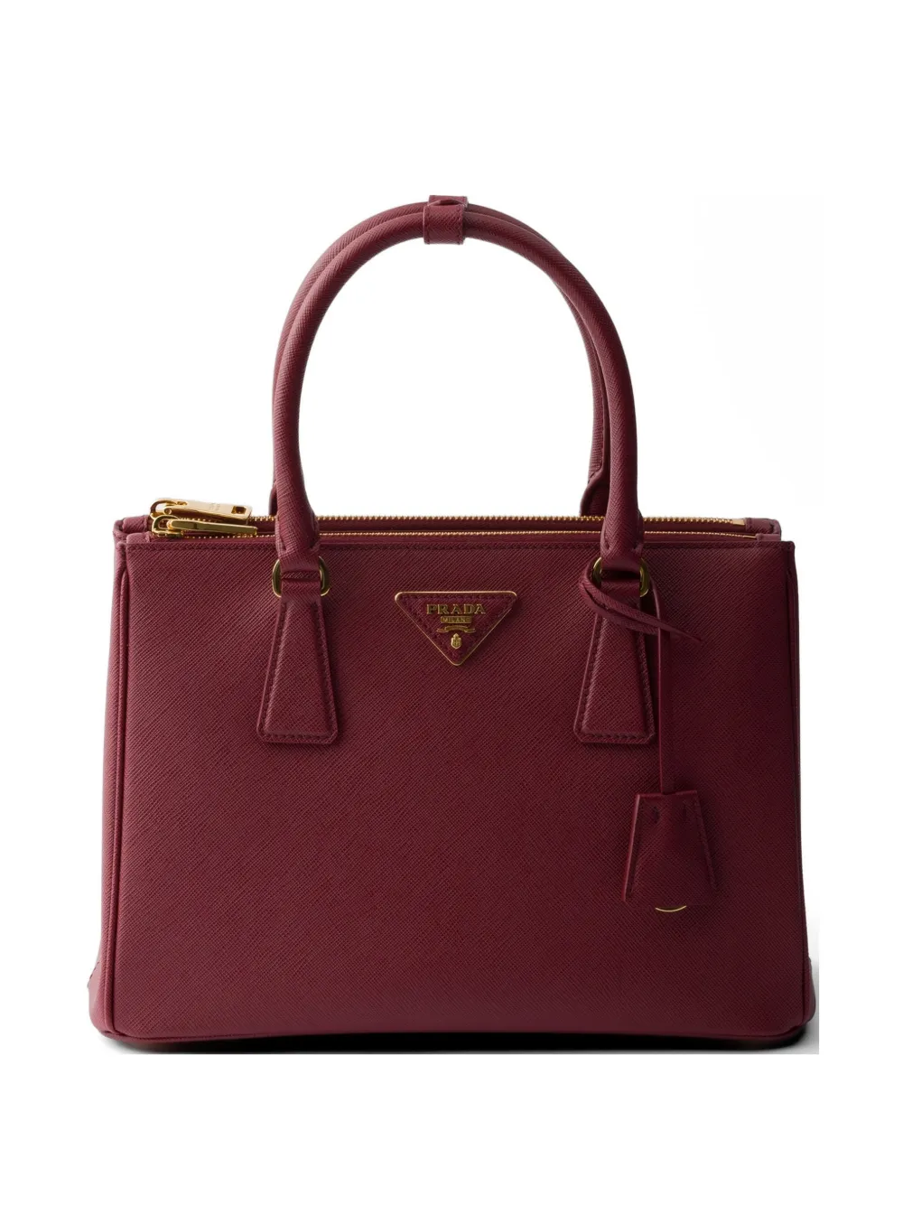 Prada Galleria medium Saffiano leather bag - Rosso