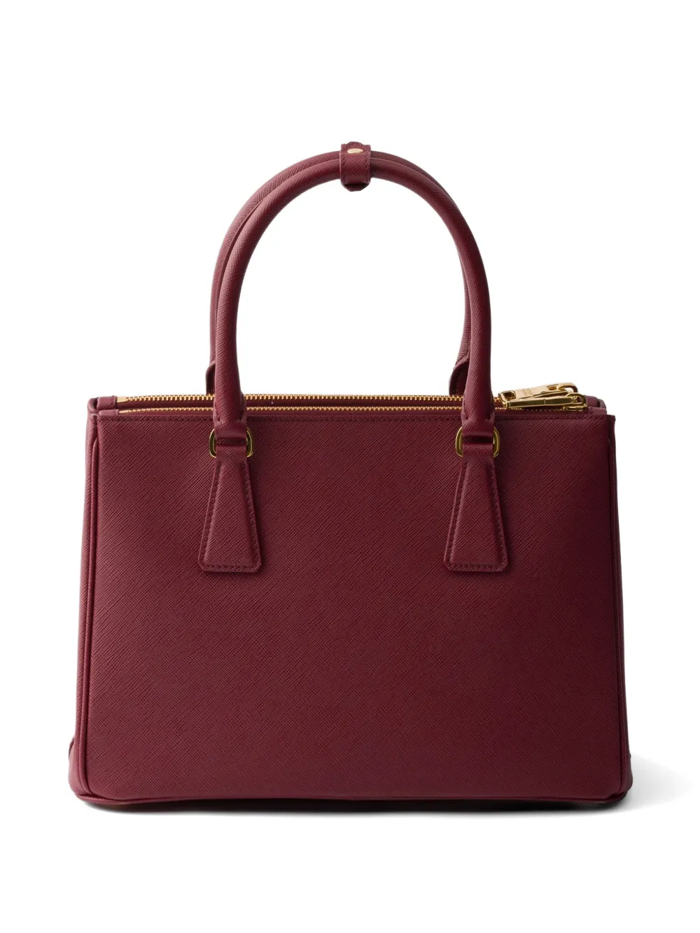 Prada Galleria Saffiano leren shopper Rood