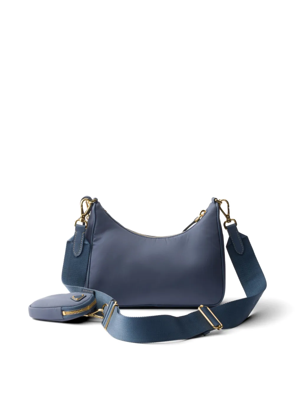 Prada Re-Edition 2005 Re-Nylon tas Blauw