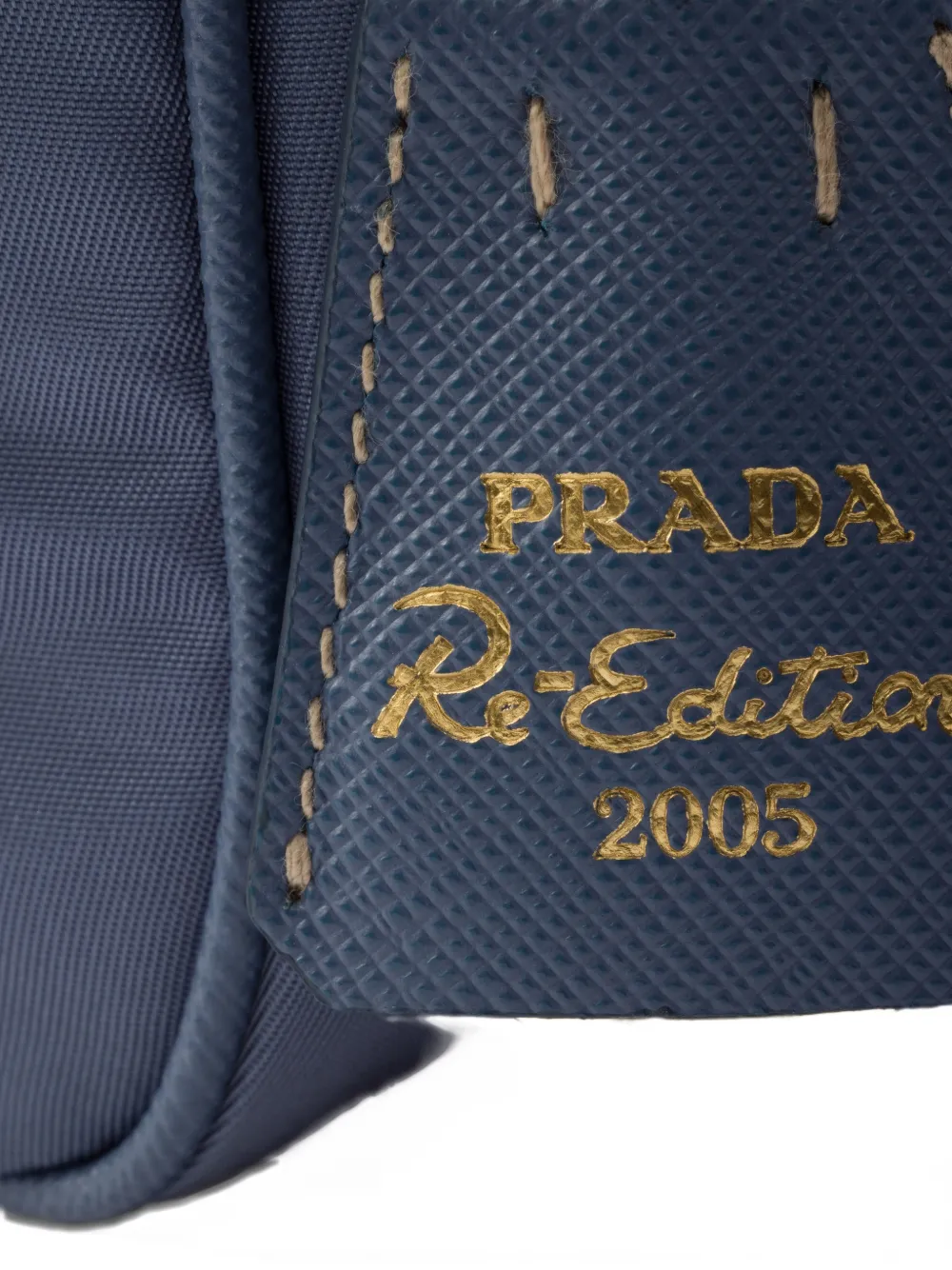 Prada Re-Edition 2005 Re-Nylon tas Blauw