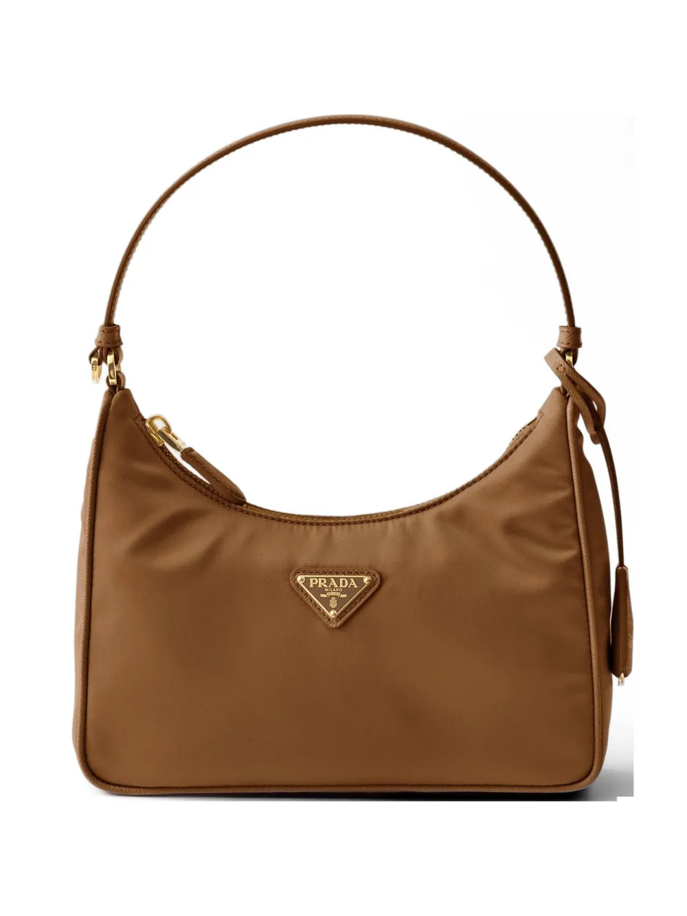 Prada Re-Edition 2005 Re-Nylon and Saffiano mini bag - Toni neutri