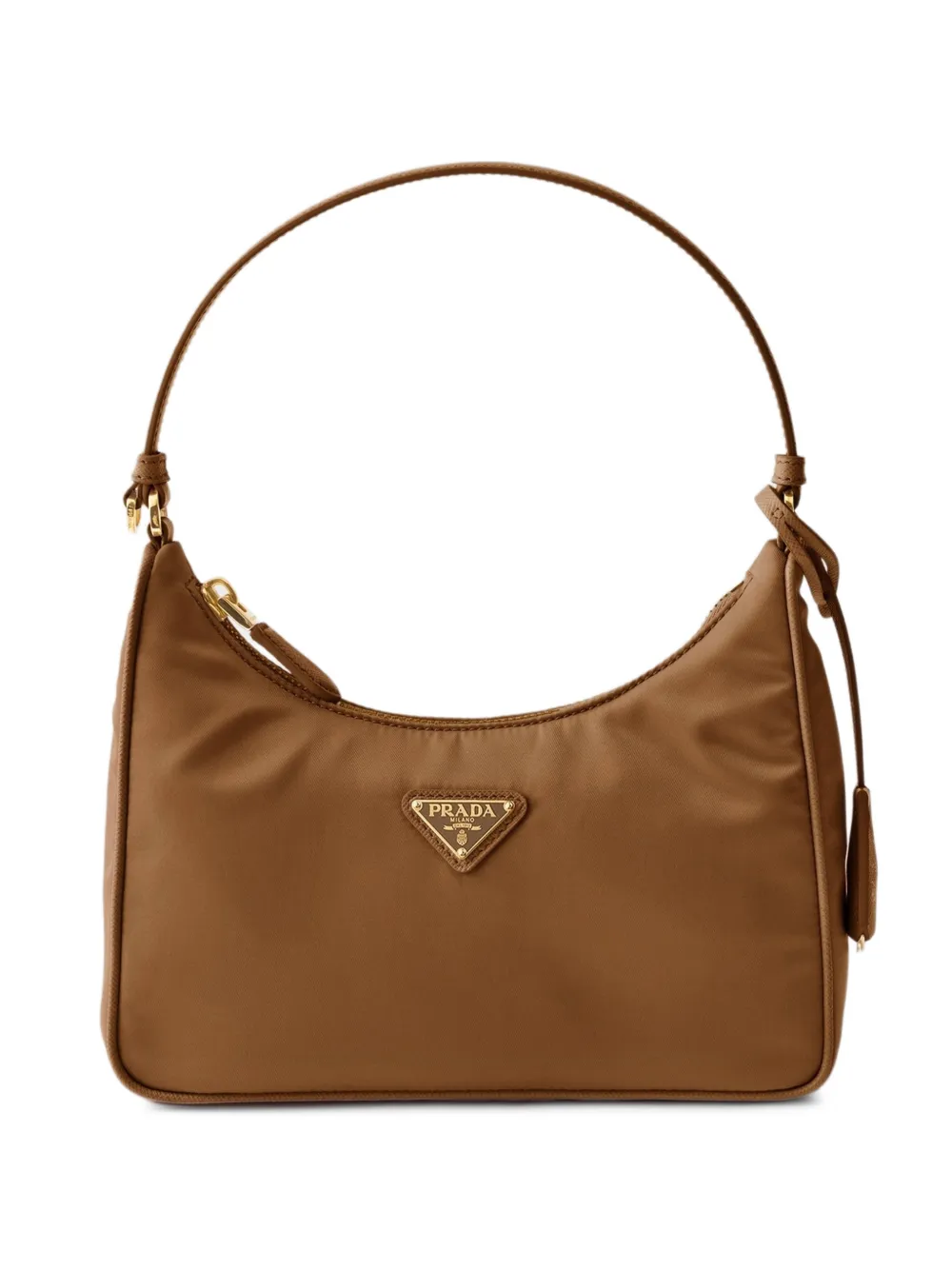 Prada Re-Edition 2005 Re-Nylon and Saffiano mini bag - Toni neutri