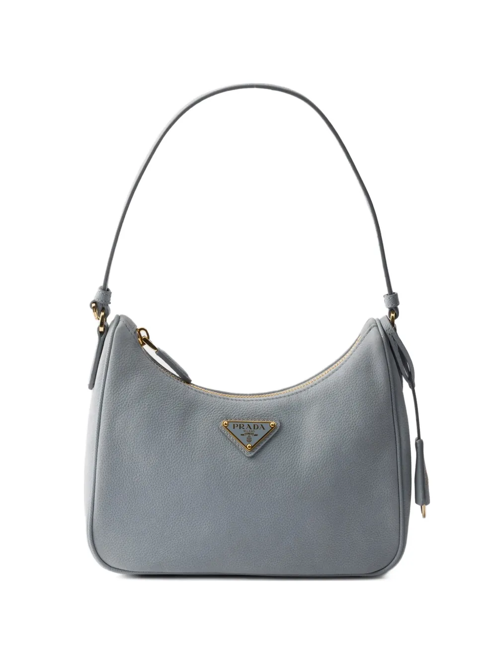 Prada Re-Edition 2005 nubuck and Saffiano leather mini-bag - Blu