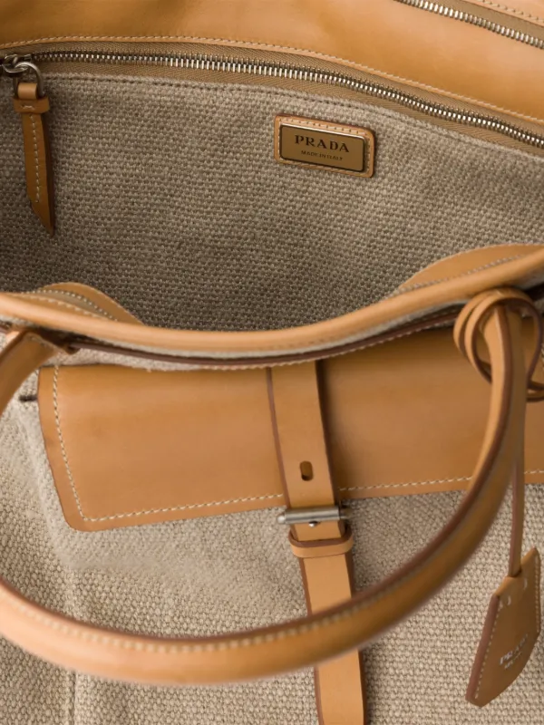 Prada Bonnie ハンドバッグ | ニュートラル | FARFETCH JP